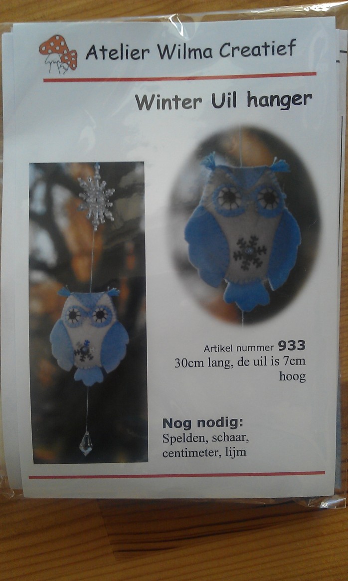 Winter Owl Decoration